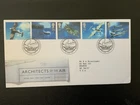 Great Britain 1997 #1758-1762 Aircraft And Designers - FDC