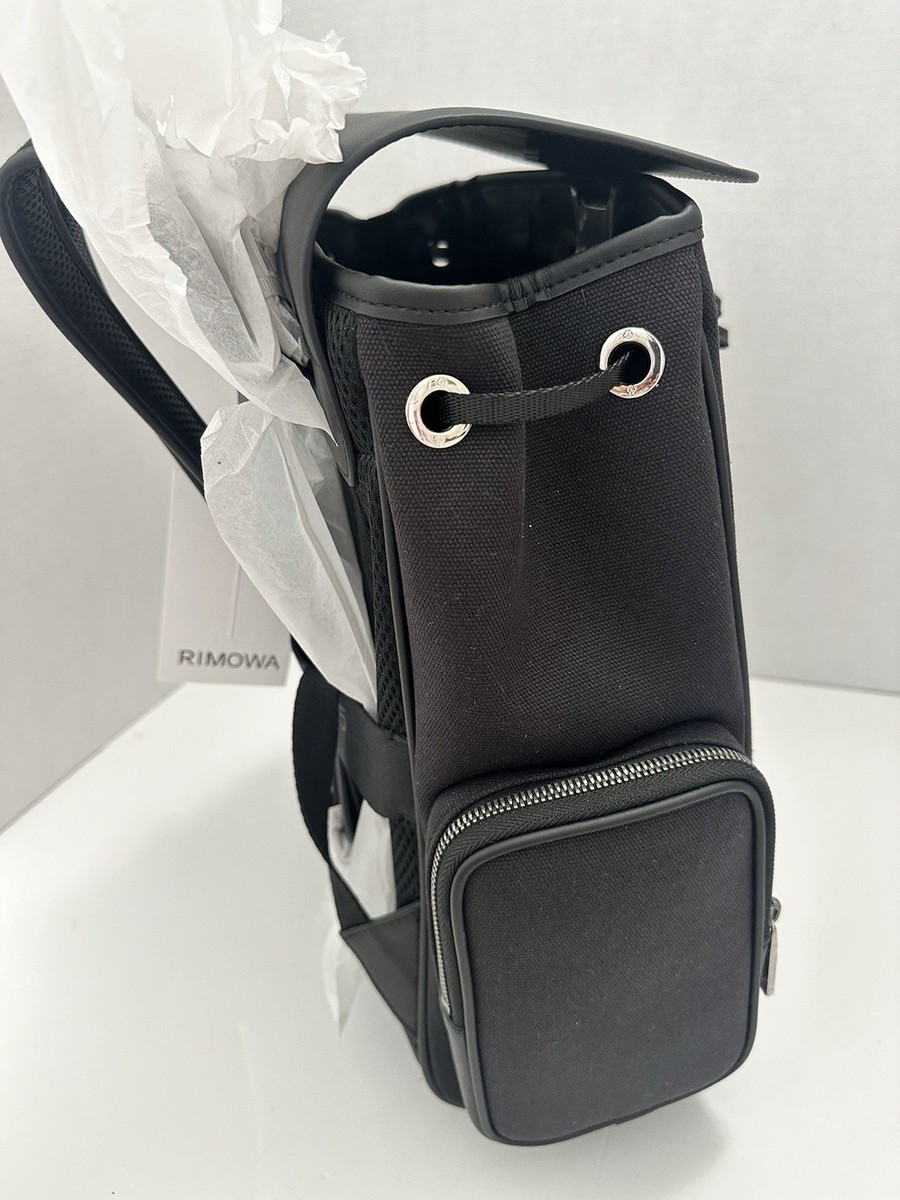 RIMOWA Never Still Small Flap Backpack Black Brand NEW! | eBay
