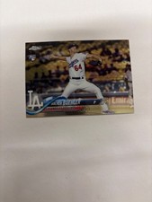 2018 Topps Chrome #71 Walker Buehler Rookie Card Los Angeles Dodgers