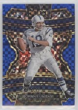 2019 Panini Select Concourse Blue Prizm 130/175 Johnny Unitas #22 HOF 1q3d