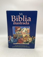 MI BIBLIA ILUSTRADA EDITORIAL UNILIT quinta edicion 2008 BLUE HARDCOVER SPANISH