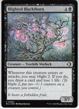 Blighted Blackthorn 90 Common Lorwyn Eclipsed Magic: The Gathering Foil NM/M