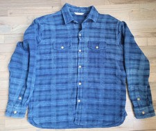 🔥 3Sixteen overdyed indigo utility shirt - sold out - size 2XL (fits XL or L)