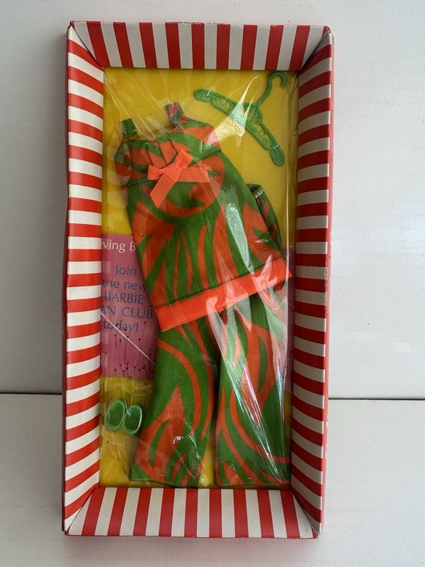 Vintage BARBIE PJ & STACEY #3402 TWO WAY TIGER NRFB SEALED & MINT Outfit-RARE!!