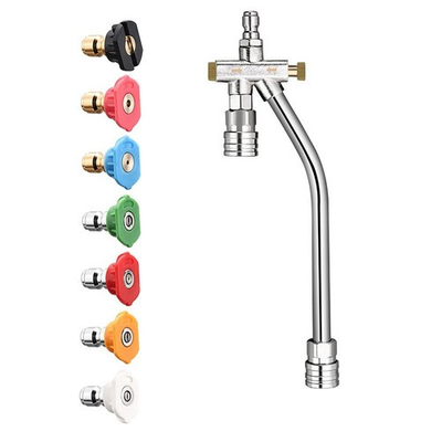 #ad #ad Stainless Steel High Pressure Washer Kit with Nozzles for Excellent Cleaning $40.19