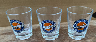 DAVE AND BUSTERS, SHOT GLAS, 3X, TOP, COOL, SELTEN, 3X, 3 STUCK, CLEVELAND