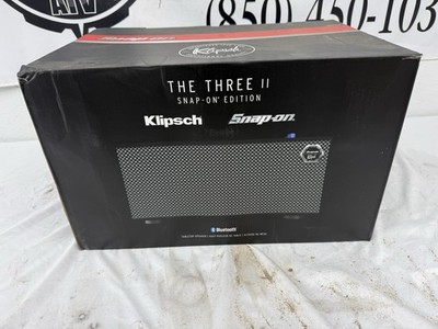 Snap On Edition Klipsch The Three II Bluetooth Speaker Matte Black 