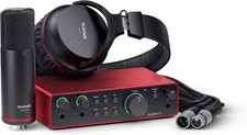Focusrite Scarlett 2i2 Studio 4th Gen USB Audio Interface Bundle for the