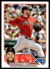 2023 Topps Josh Winckowski Rookie Boston Red Sox #76