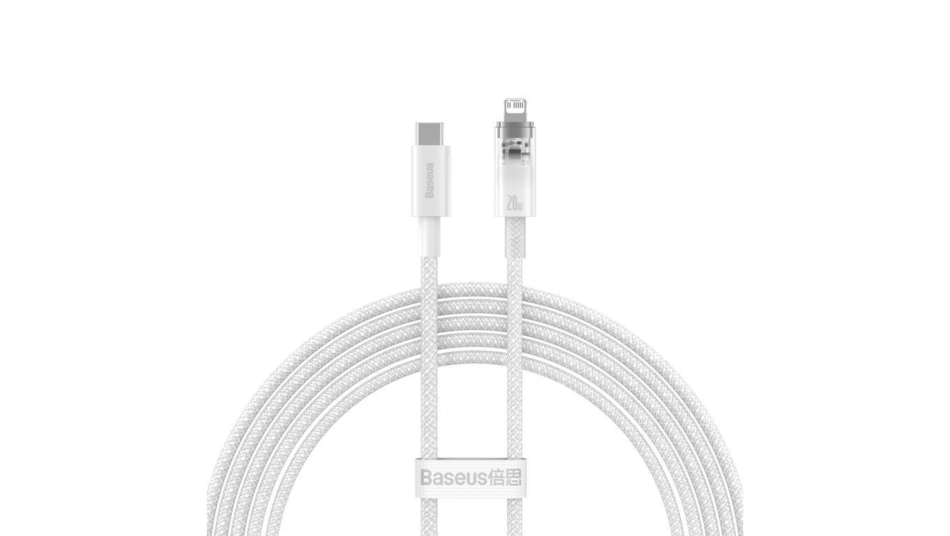 Кабель Baseus CATS010302 Lightning - USB-C 20 Вт 480 Мбитс 2 м - biay 5690₽