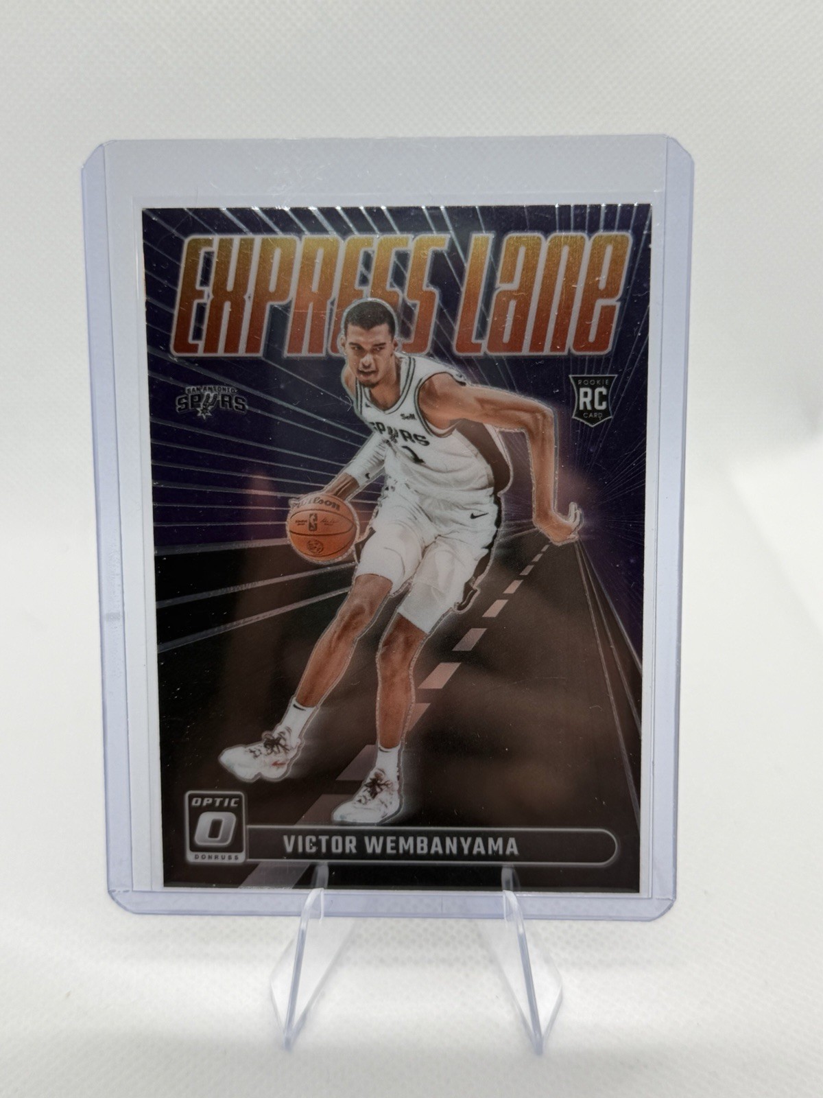 2023-24 Panini Donruss Optic - Express Lane Victor Wembanyama #8 (RC)