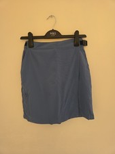 Lowe Alpine Women's Skirt Shorts 25 Inch Waist, Blue, Zip Pockets