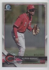 2018 Bowman Chrome Prospects Refractor 45/499 Alfredo Rodriguez #BCP26 g1z