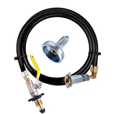 Refill USA & AU gas bottle, hand wheel soft nose pol & mini hidden valve, dish