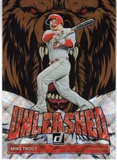 Mike Trout 2022 Donruss Unleashed Diamond