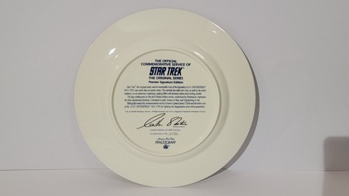 PFALTZGRAFF STAR TREK USS ENTERPRISE NCC 1701 3 PIECE BUFFET SET - NEW IN BOX - Picture 10 of 19