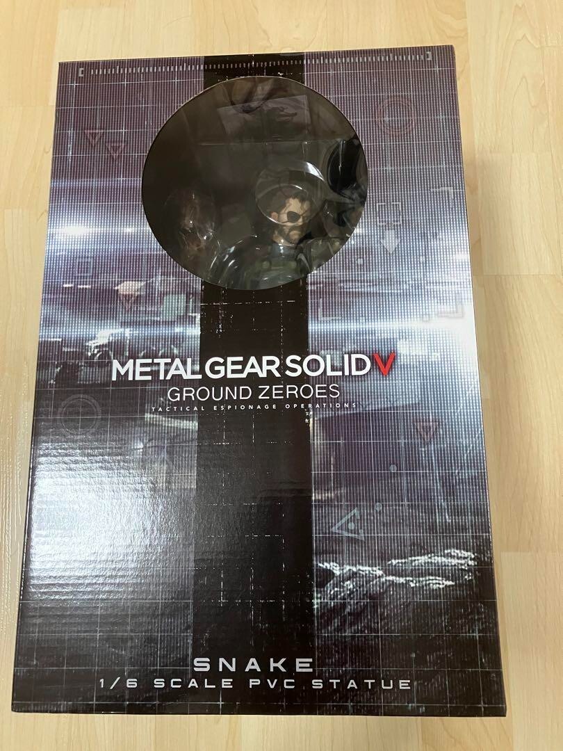 Metal Gear Solid V Ground Zeroes BIG BOSS Snake 1/6 Statue Figure