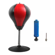 Desktop Punching Bag Ball with Suction Cup Heavy Duty Wall Boxing Ball Speed Exe