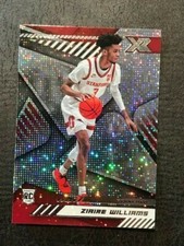 ZIAIRE WILLIAMS 2021-22 Chronicles Draft Picks XR Rookie PULSAR Parallel