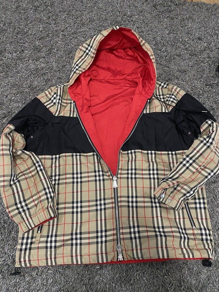 Burberry Reversible Men Jacket Extra Large eBay
