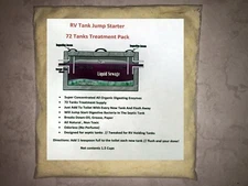 Black Water Ultra-Concentrated 72-Pack RV Toilet Treatment, Septic Tank Digester