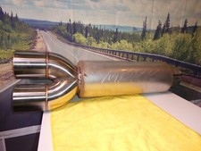 Muffler Diesel Hi-flow Mbrp 4 Exhaust Ford 6.0l S6210 Armor Plus Cool Duals X1
