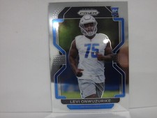 2021 Panini Prizm Football Levi Onwuzurike RC Detroit Lions #423