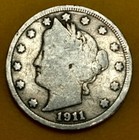 A Liberty V Nickel from 1911!  Free Shipping! — photo 1