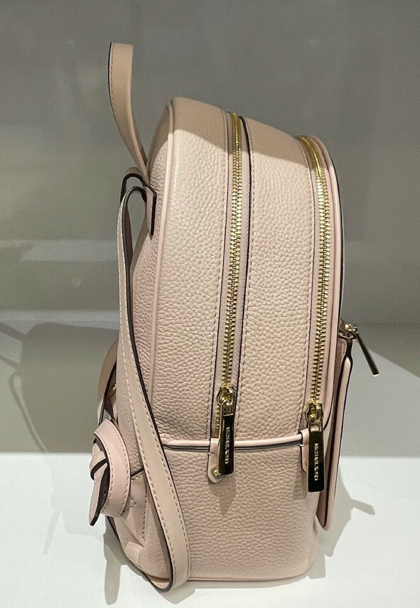 Michael Kors Adina Kenly Backpack Powder Blush Pink Pebbled Leather NWT MICHAEL KORS KENLY MEDIUM BACKPACK PEBBLED LEATHER PINK GOLD  main image 2
