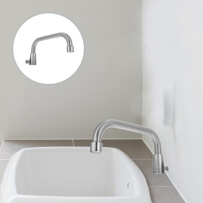  Schaukelhahn Halbautomatischer Schwenkbarer Wasserhahn Waschbecken