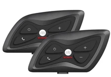 Intercom Headsets Communication Motorcycles for 2 Riders up to 1500m noise canc