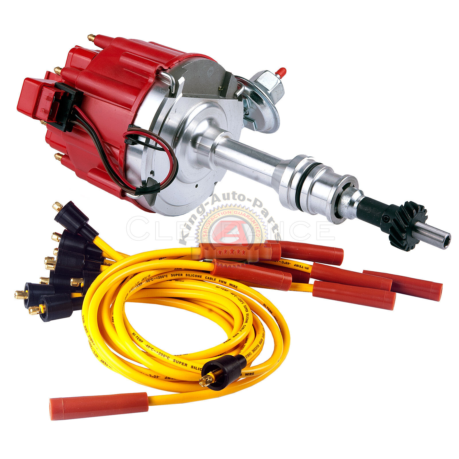 HEI Distributor&Wire for Big Block Ford 351C 351M 400 429 460 Ignition ...