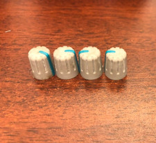 Peavey Unity Series Mixer and Amplifier Knobs. Set of 4 BLUE