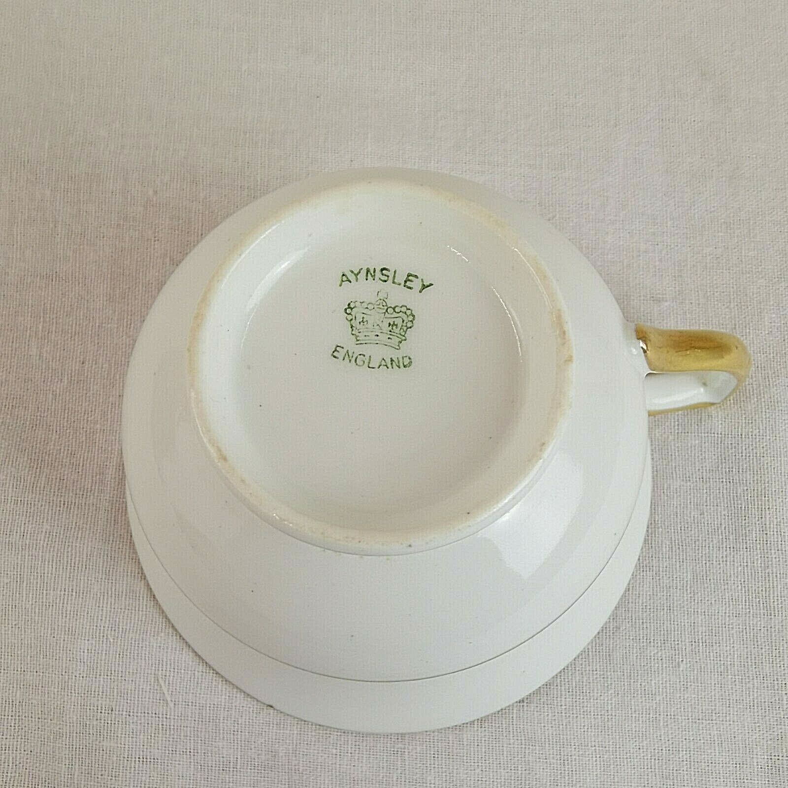 Antique Aynsley Tea Trio Cobalt and Gold Pattern 3130 | eBay