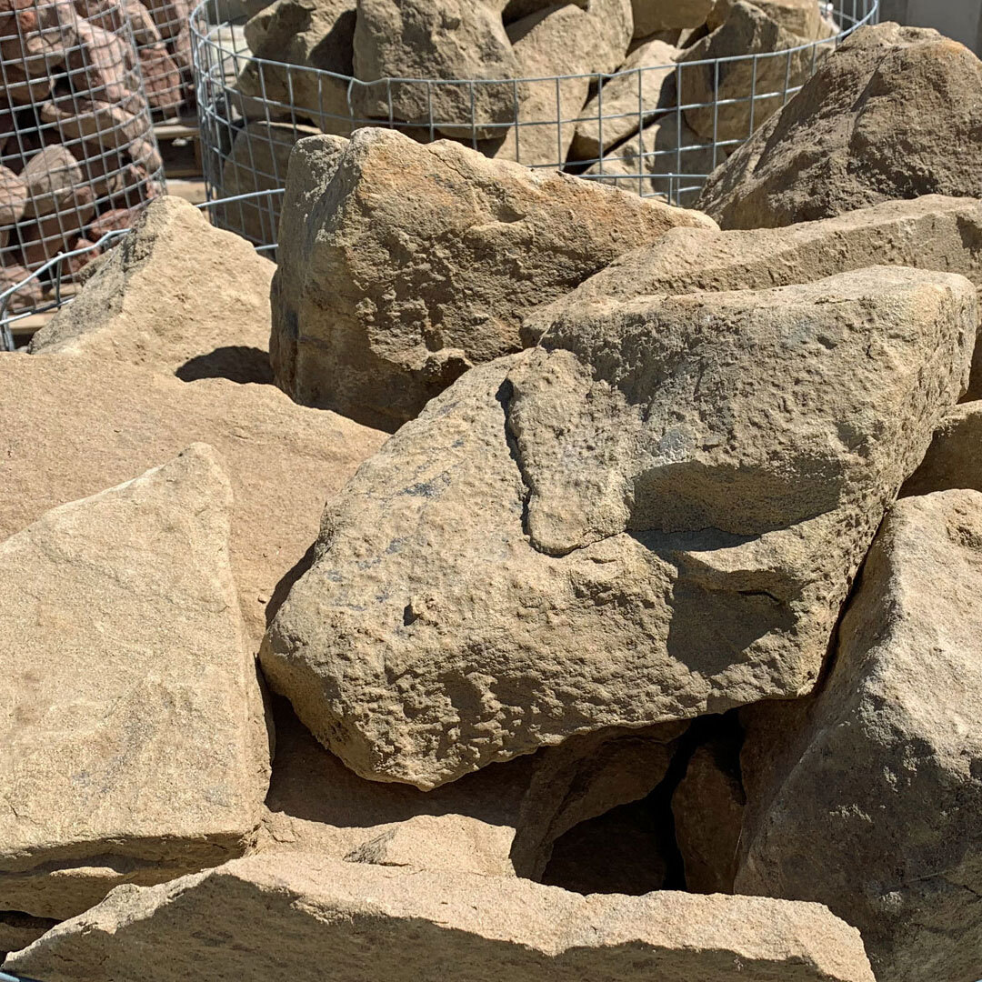 Yorkstone Rockery Landscaping Aggregate Garden Stone Pieces 250mm | eBay UK
