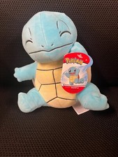 Pokemon Sitting SQUIRTLE 8" Plush Stuffed Animal New Jazwares