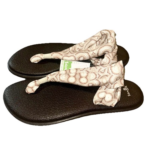Sanuk Womens Yoga Sandy II Tobacco Brown 7 | eBay