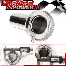 3.5 Exhaust Muffler Tip Adjustable Silencer 2 Piping Insert Db Sound Reducer