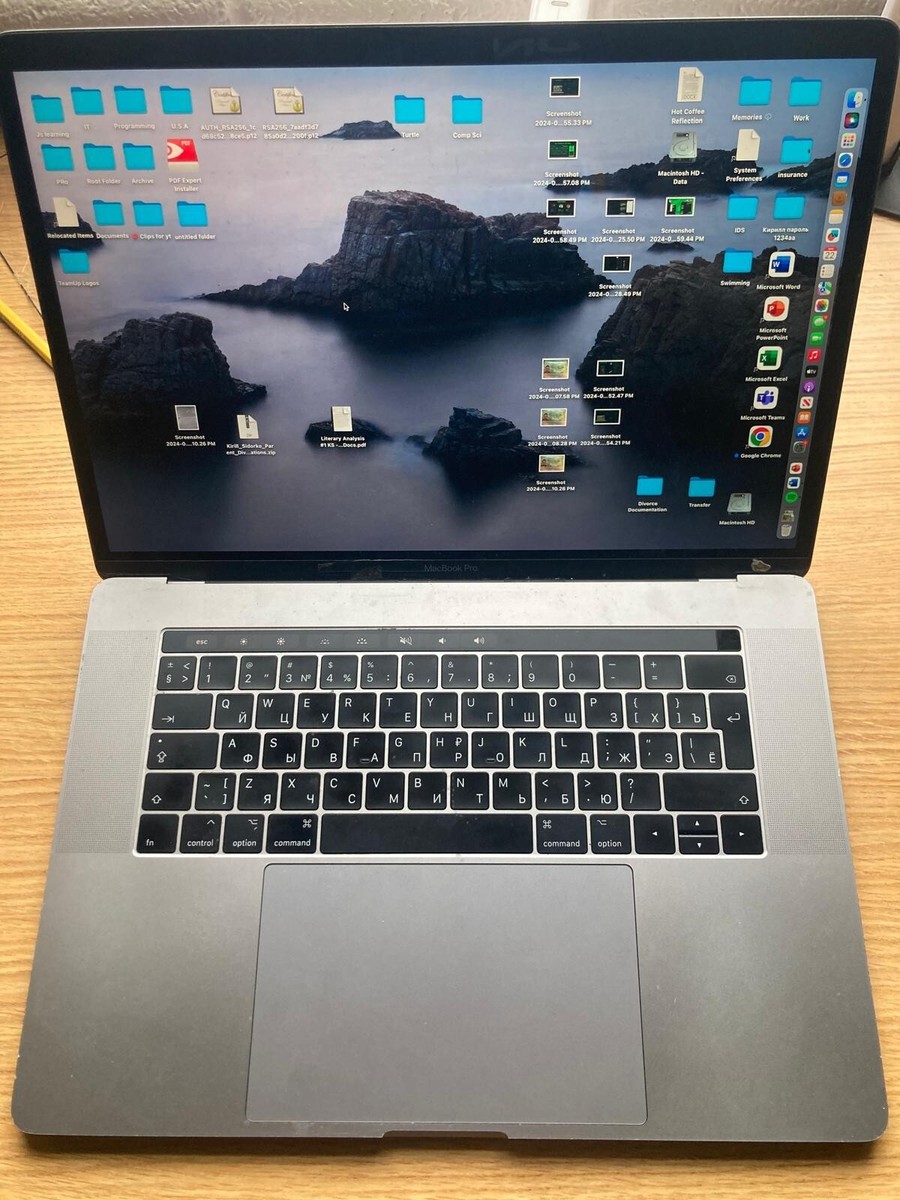 MacBook Pro Touch-Bar 2017 2.9 i7 16GB 512GB SSD (Russian