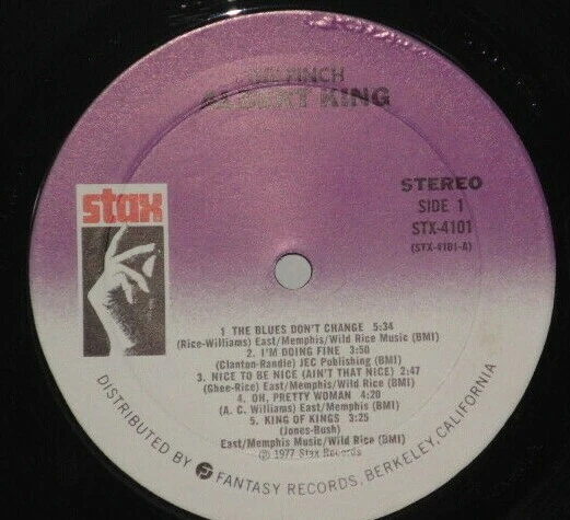 ALBERT KING The Pinch LP VG+ 1977 Stax Vinyl STX 4101 Memphis Horns Plays Well - Image 3 of 3