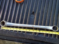 VINTAGE VLCHEK WBH4042, 1-5/16" X 1-1/4" DOUBLE BOX OFFSET WRENCH MADE IN USA