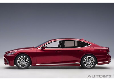 78869 AUTOart 1:18 Lexus LS500h Metallic Dark Red Interior Color