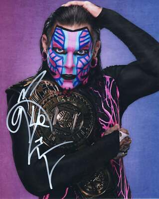 Jeff Hardy Boyz (8x10) Metallic AEW WWE TNA photo signed auto