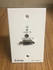 Extron MTP T 15HD A WM Twisted Pair Transmitter for VGA and Audio - Wallplate