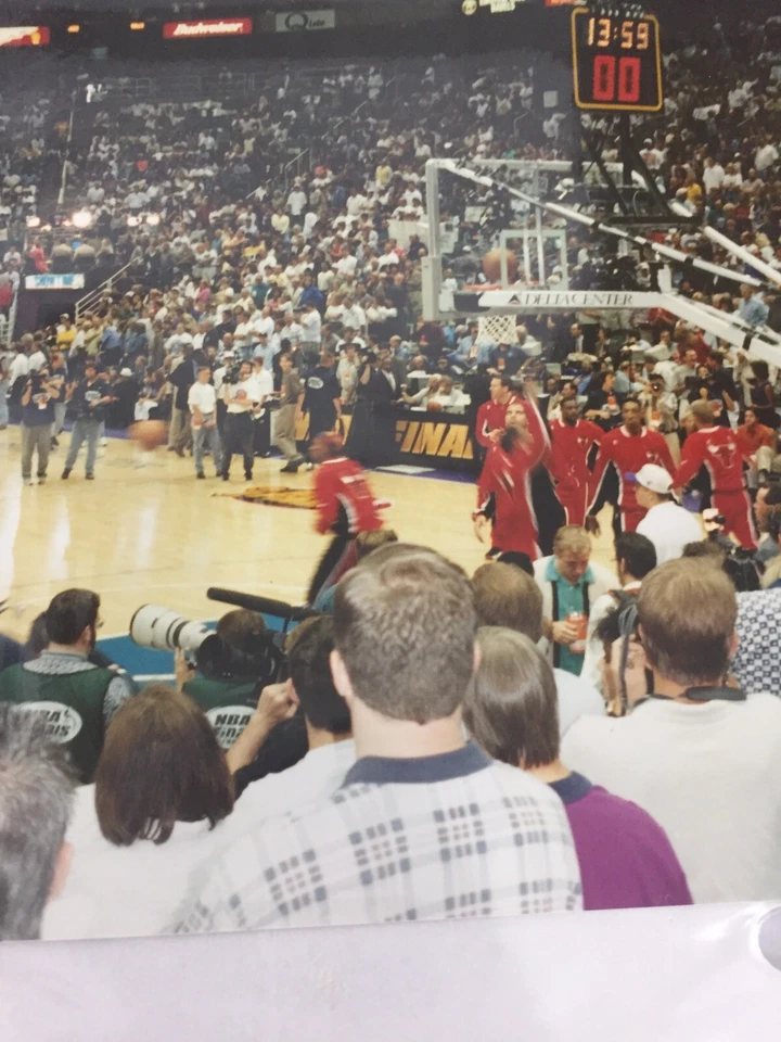 Finales NBA 97 Chicago Bulls Utah Jazz Imagen Original 1/1 Último Baile Foto 4 de 4