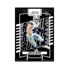 2023 Panini Absolute Foil Hunter Luepke Cowboys #198