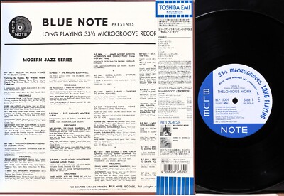 LP Thelonious Monk Genius Of Modern LNJ70096 BLUE NOTE Japan Vinyl プロモ /00260 THELONIOUS MONK - Thelonious Monk - Genius Of Modern Music