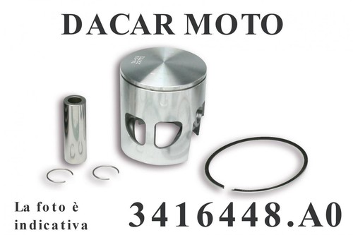 Set Pistone Malossi 70cc 47mm | Per Scooter E Moto | Spinotto 12mm - Foto 11