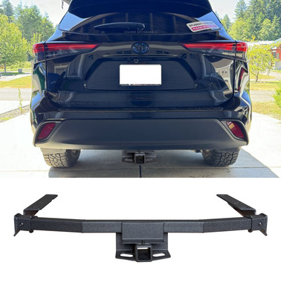 Tenpo for 2020-2023 Toyota Highland New Trailer Hitch Receiver Rear Towing Black