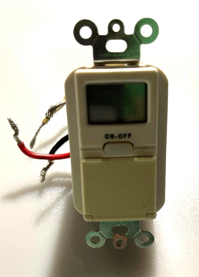 ECO Plugs TM-029-1 timer 7 Day Programmable In-Wall Timer Switch for ...
